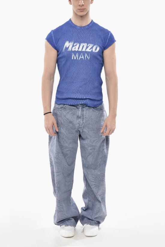  디스퀘어드2 반팔 티셔츠 S71GD1536 S24623 485 Blue - DSQUARED2