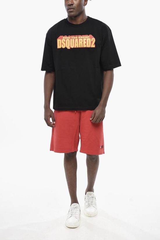  디스퀘어드2 반팔 티셔츠 S71GD1553 S23009 900 Black - DSQUARED2