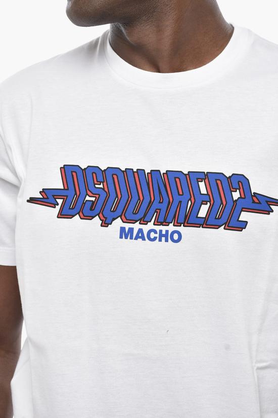  디스퀘어드2 반팔 티셔츠 S71GD1552 S23009 100 White - DSQUARED2