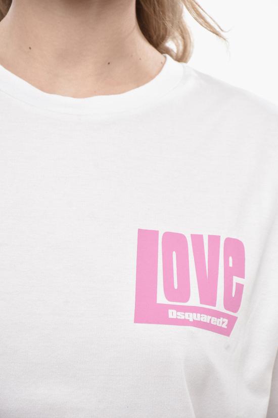  디스퀘어드2 반팔 티셔츠 S75GD0410 S22401 100 White - DSQUARED2