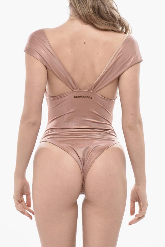  디스퀘어드2 원피스 수영복 D6BL04870 ISA01 259 Beige - DSQUARED2