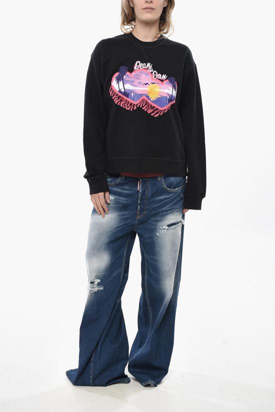  디스퀘어드2 긴팔 티셔츠 S72GU0449 S25551 900 Black - DSQUARED2