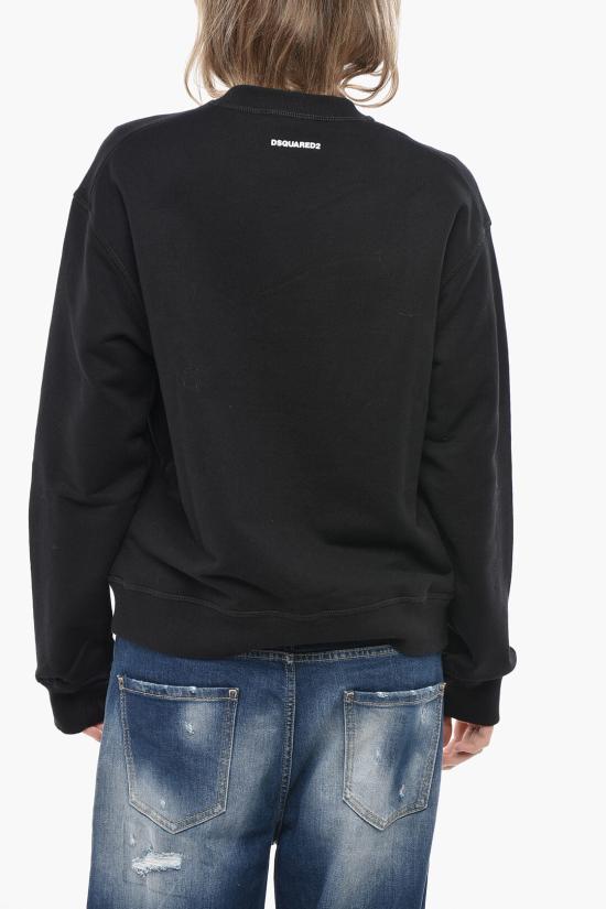  디스퀘어드2 긴팔 티셔츠 S72GU0449 S25551 900 Black - DSQUARED2