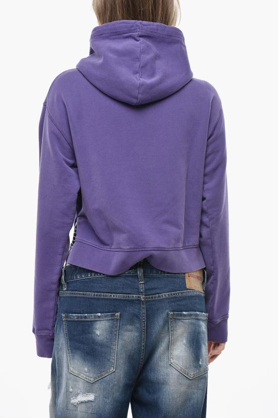  디스퀘어드2 후드 티셔츠 S75GU0509 S25539 393 Violet - DSQUARED2