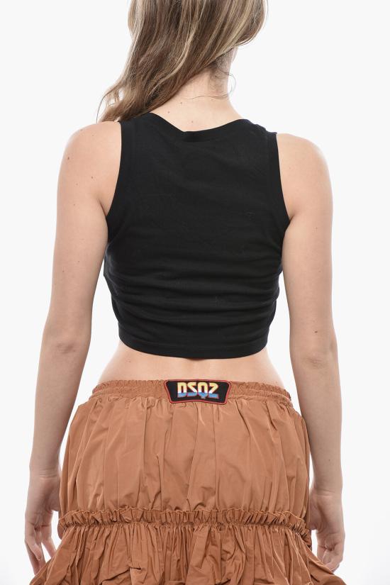  디스퀘어드2 민소매 티셔츠 S80NL0003 S24668 972 Black - DSQUARED2