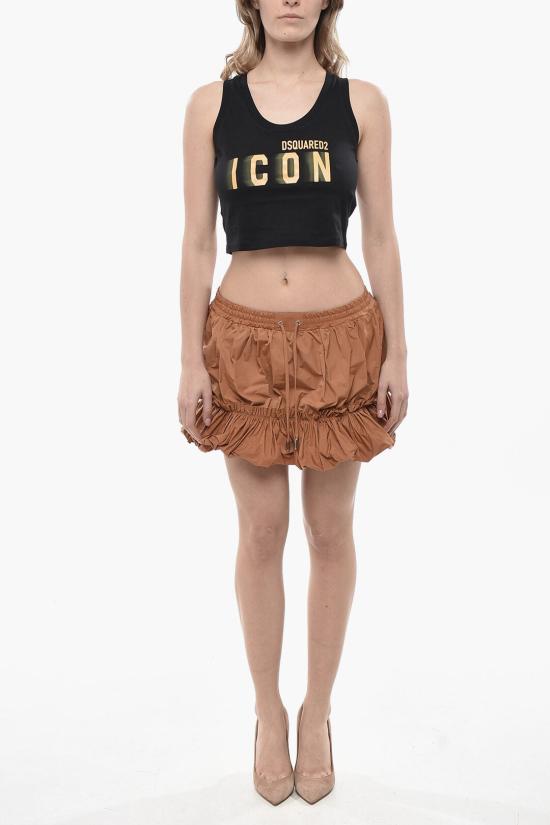  디스퀘어드2 숏 스커트 S75MA0886 S47858 188 Brown - DSQUARED2