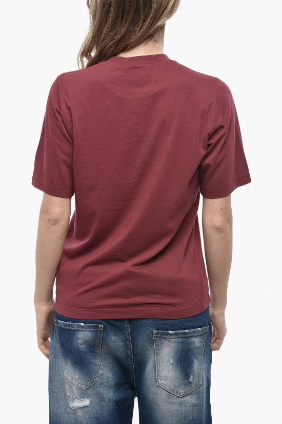  디스퀘어드2 반팔 티셔츠 S75GD0402 S24668 255 Burgundy - DSQUARED2