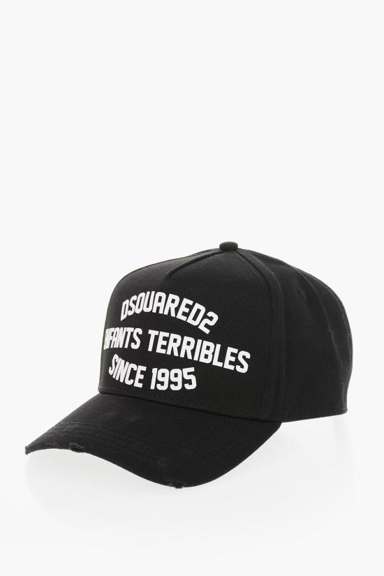  디스퀘어드2 모자 BCM0766 05C00001 2124 Black