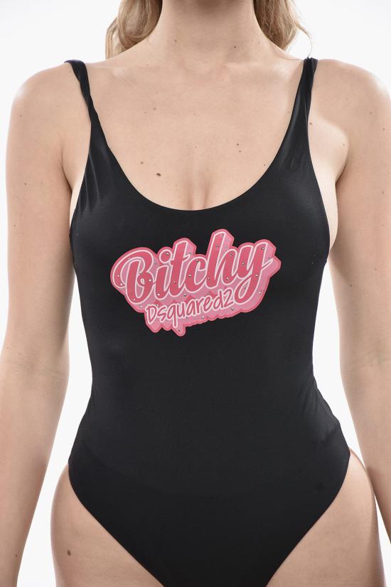  디스퀘어드2 원피스 수영복 D6BGC4800 ISA01 010 Black - DSQUARED2