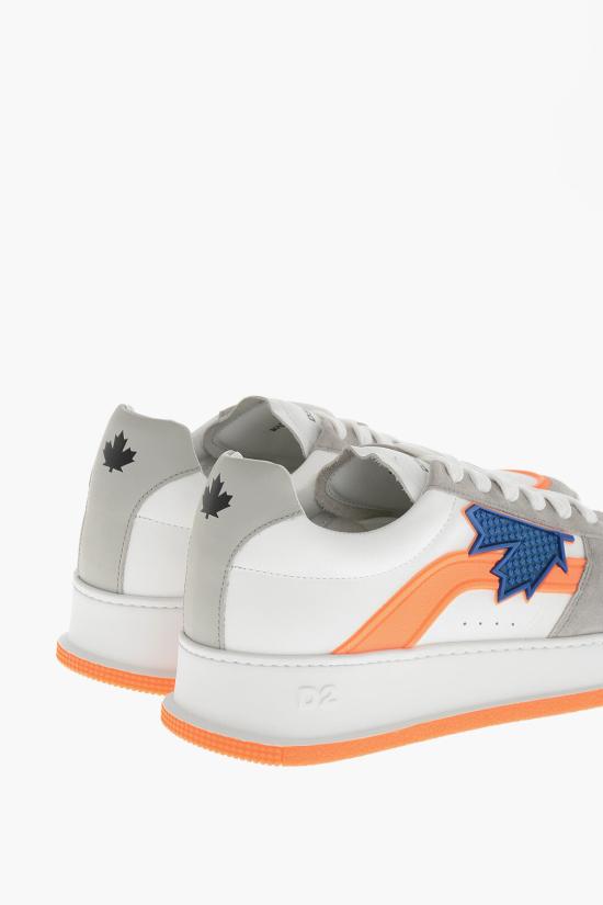  디스퀘어드2 스니커즈 SNM0246 01506236 M868 Arancio Bianco Grigio - DSQUARED2