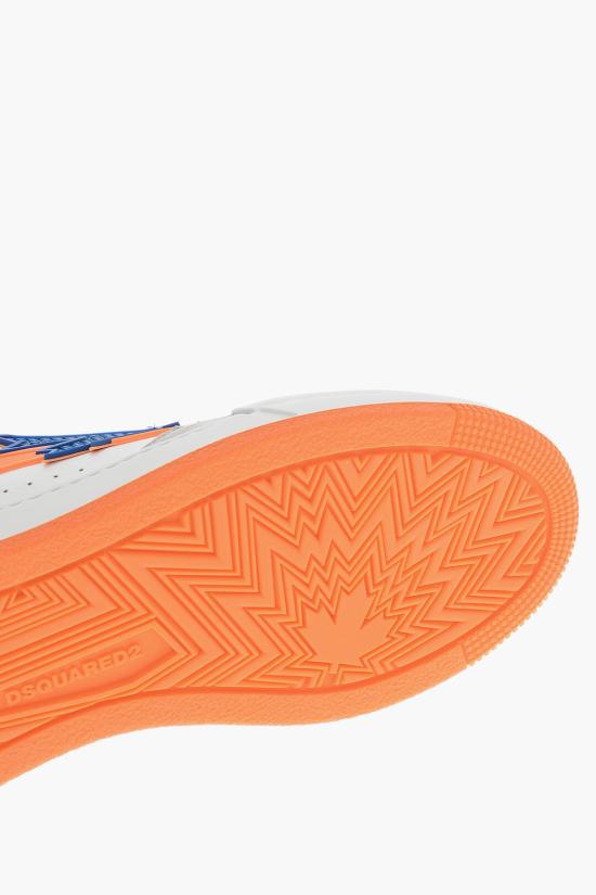  디스퀘어드2 스니커즈 SNM0246 01506236 M868 Arancio Bianco Grigio - DSQUARED2