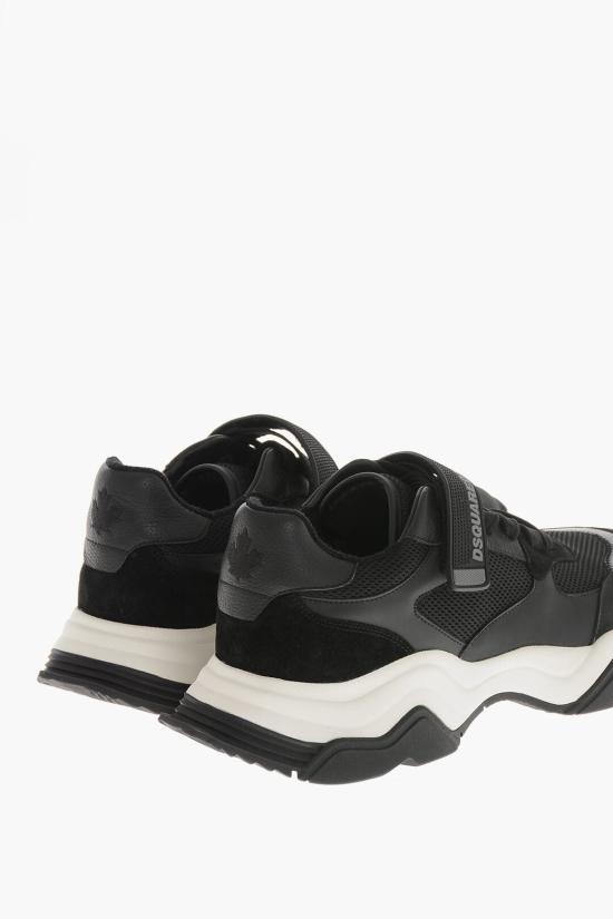  디스퀘어드2 스니커즈 SNM0358 36507408 2124 Bianco Nero - DSQUARED2