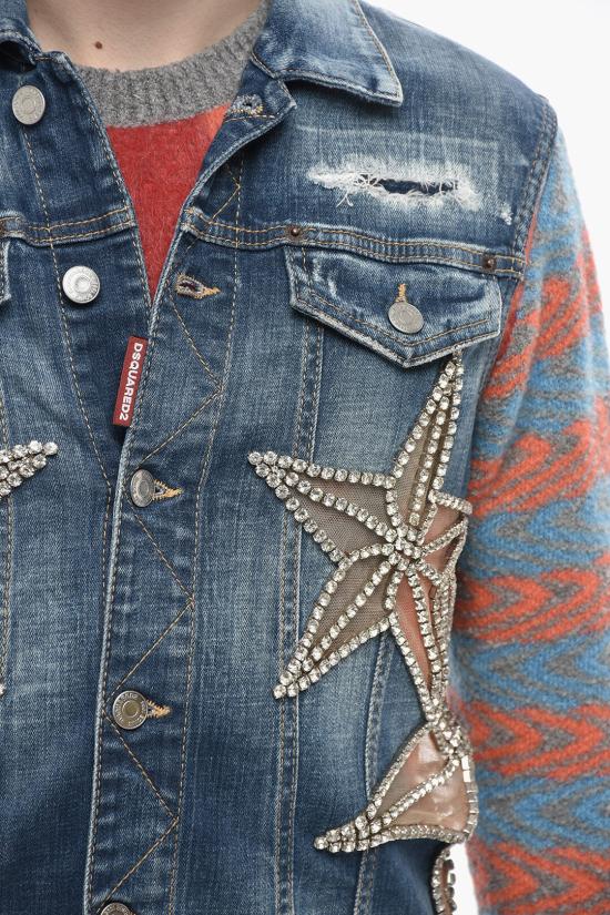  디스퀘어드2 데님 자켓 S71FB0472 S30342 470 Blue - DSQUARED2