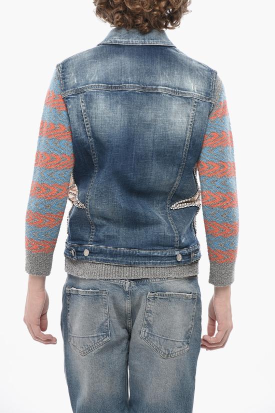  디스퀘어드2 데님 자켓 S71FB0472 S30342 470 Blue - DSQUARED2