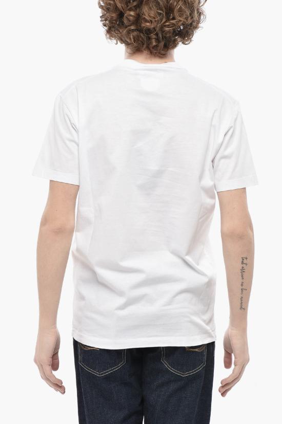  디스퀘어드2 반팔 티셔츠 S79GC0078 S23009 100 White - DSQUARED2