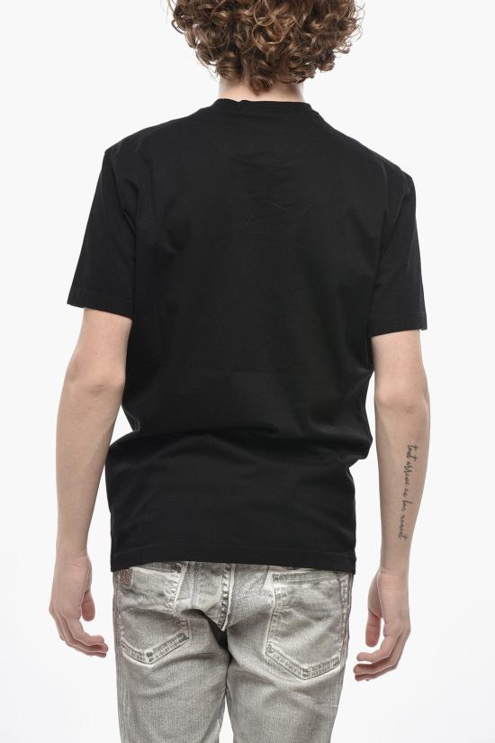  디스퀘어드2 반팔 티셔츠 S79GC0078 S23009 900 Black - DSQUARED2