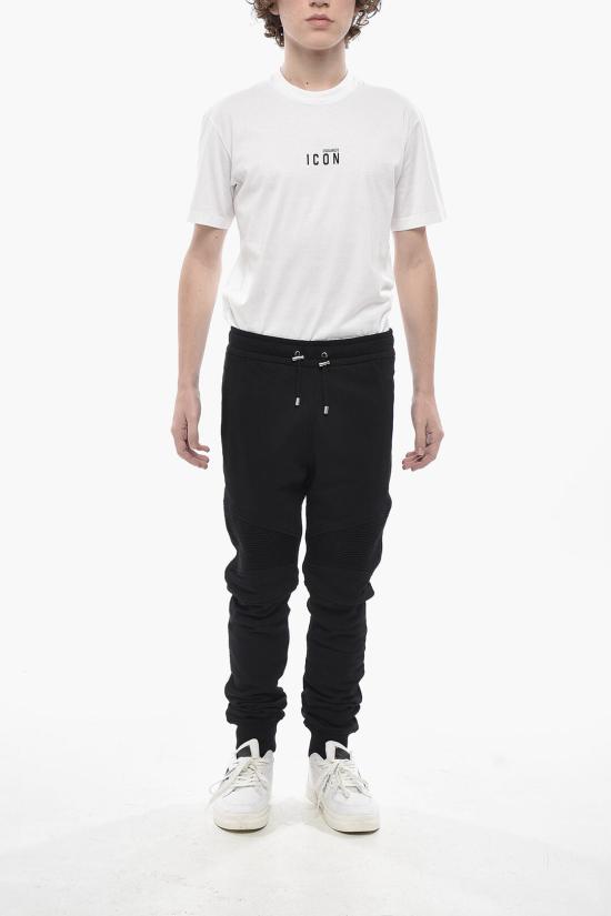  발망 스트레이트 팬츠 UH05583I3410PA - BALMAIN