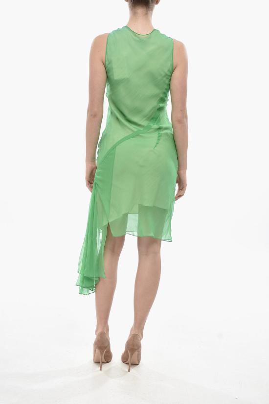  지방시 숏 원피스 BW21QV14TS 366 Green - GIVENCHY