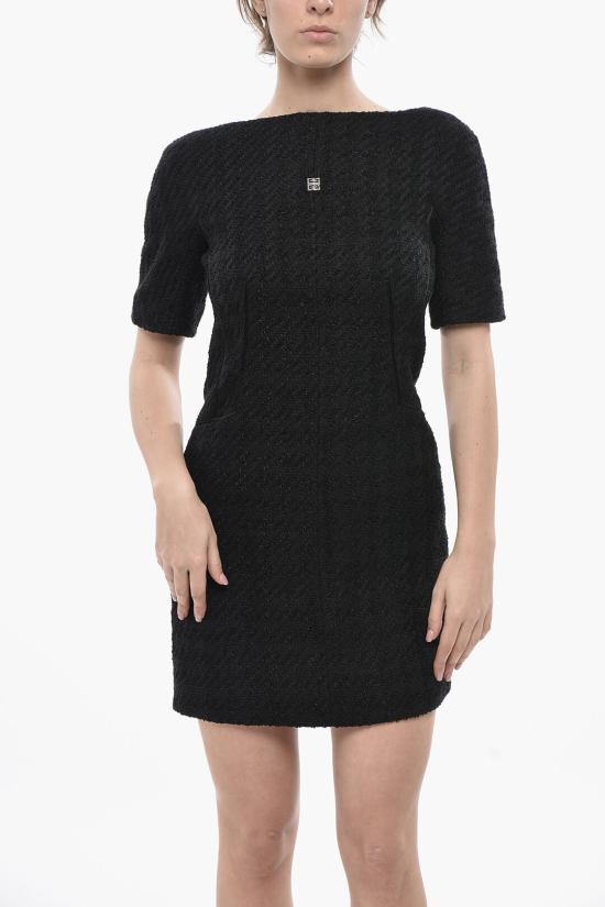  지방시 숏 원피스 BW21YZ155C 001 Black - GIVENCHY
