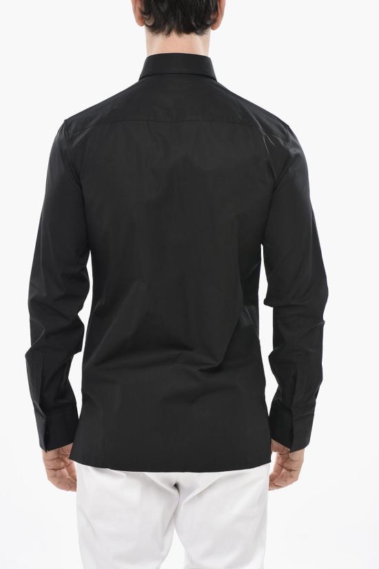  지방시 긴팔 셔츠 BM60PQ14M6 001 Black - GIVENCHY