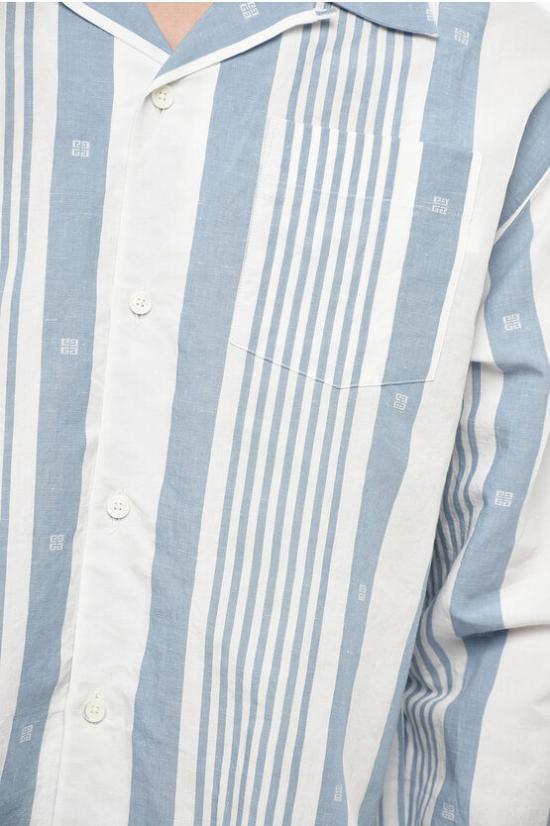  지방시 긴팔 셔츠 BM610X15Q4 475 Light blue - GIVENCHY