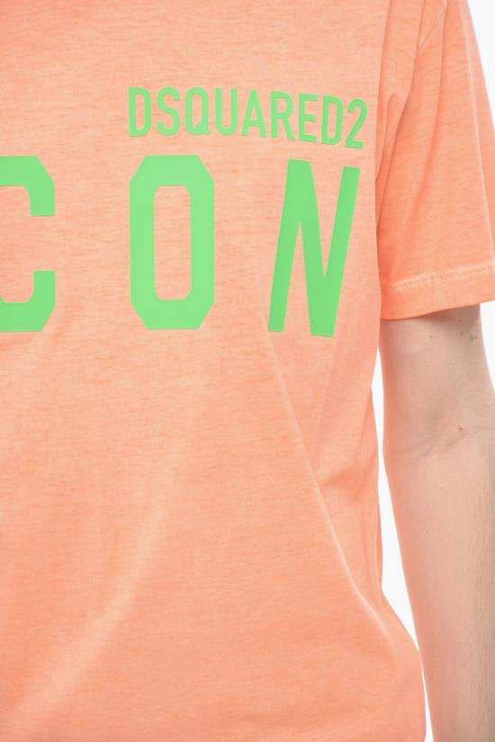  디스퀘어드2 반팔 티셔츠 S79GC0090 S22427 914 Orange - DSQUARED2