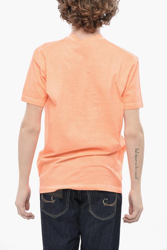 디스퀘어드2 반팔 티셔츠 S79GC0090 S22427 914 Orange - DSQUARED2