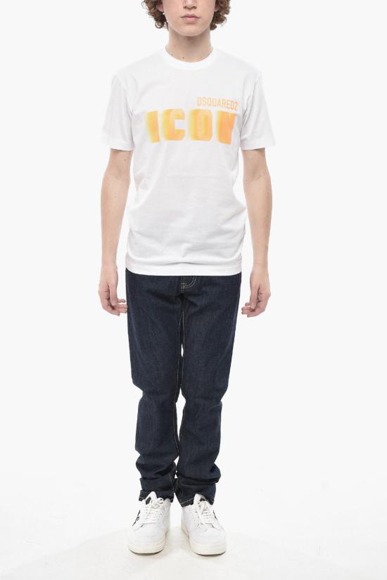  디스퀘어드2 반팔 티셔츠 S79GC0082 S23009 969X White - DSQUARED2