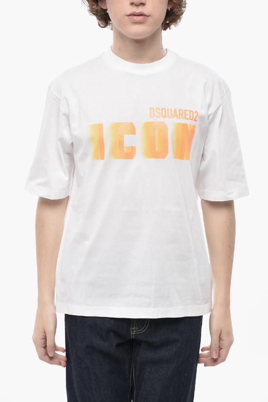  디스퀘어드2 반팔 티셔츠 S79GC0081 S23009 969X White