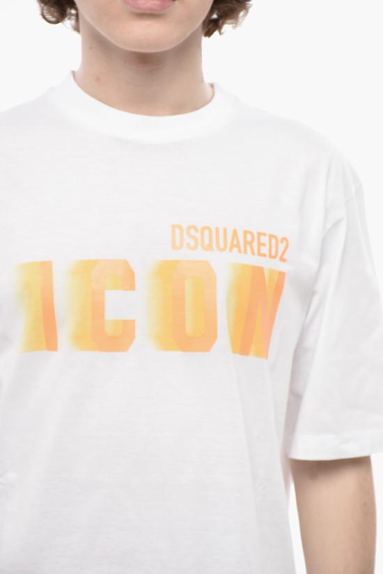  디스퀘어드2 반팔 티셔츠 S79GC0081 S23009 969X White - DSQUARED2