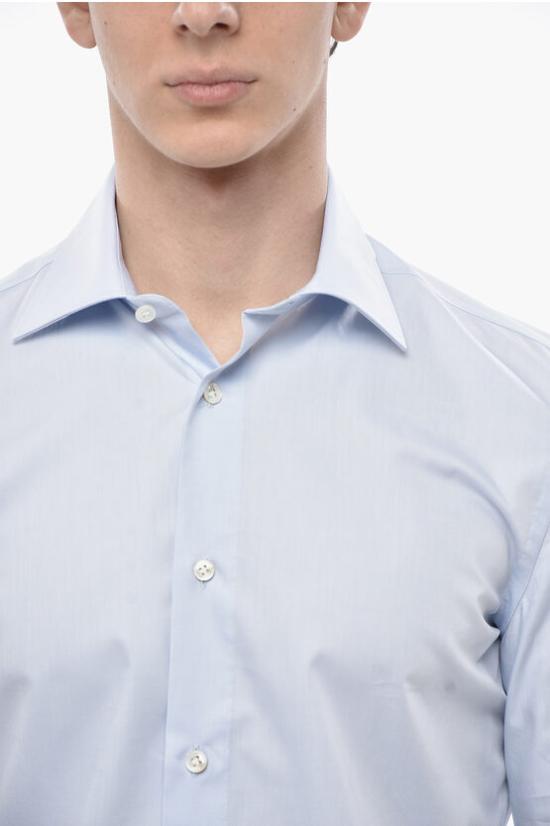  빈센조 디 루기에로 긴팔 셔츠 105 CL041 3 AZZUR Light blue - VINCENZO DI RUGGIERO