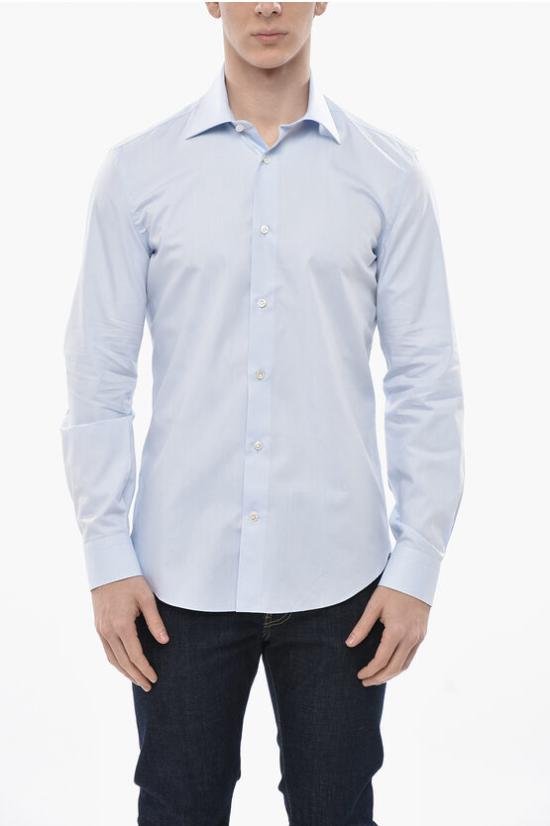  빈센조 디 루기에로 긴팔 셔츠 105 CL041 3 AZZUR Light blue