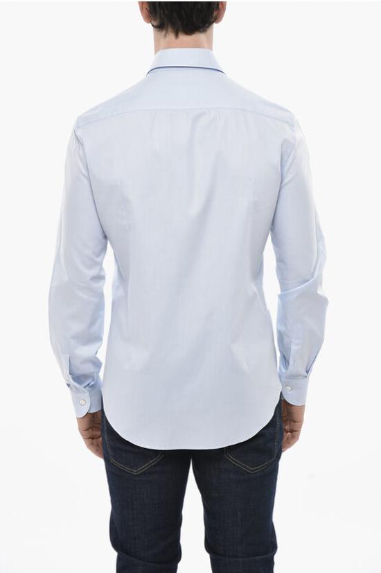  빈센조 디 루기에로 긴팔 셔츠 105 CL041 3 AZZUR Light blue - VINCENZO DI RUGGIERO