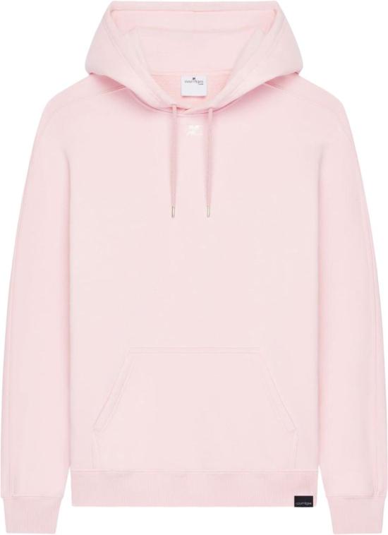 26SS 쿠레쥬 후드 티셔츠 126JHO049JS02665022 PINK