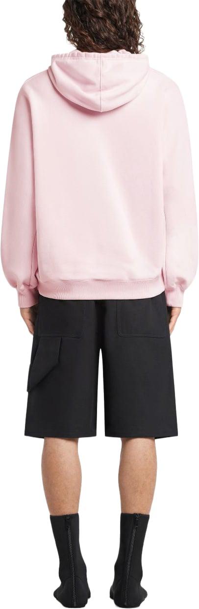 26SS 쿠레쥬 후드 티셔츠 126JHO049JS02665022 PINK - COURREGES