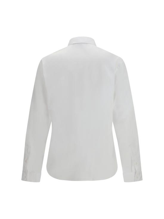 26SS 베르사체 긴팔 셔츠 80GALCS0CNY17 G03 WHITE - VERSACE