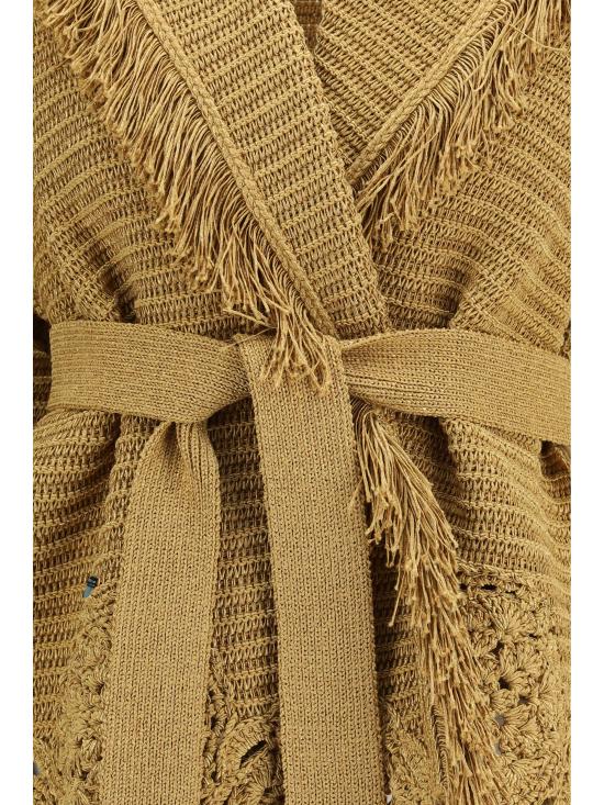 26SS 알라누이 스웨터 LWHB064R26KNI011 7676 GOLD - ALANUI