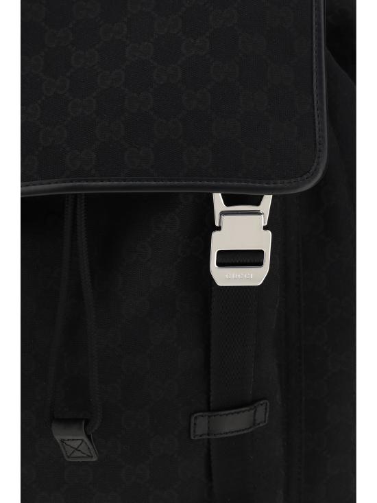 26SS 구찌 백팩 854740FAFGK 1000 BLACK - GUCCI