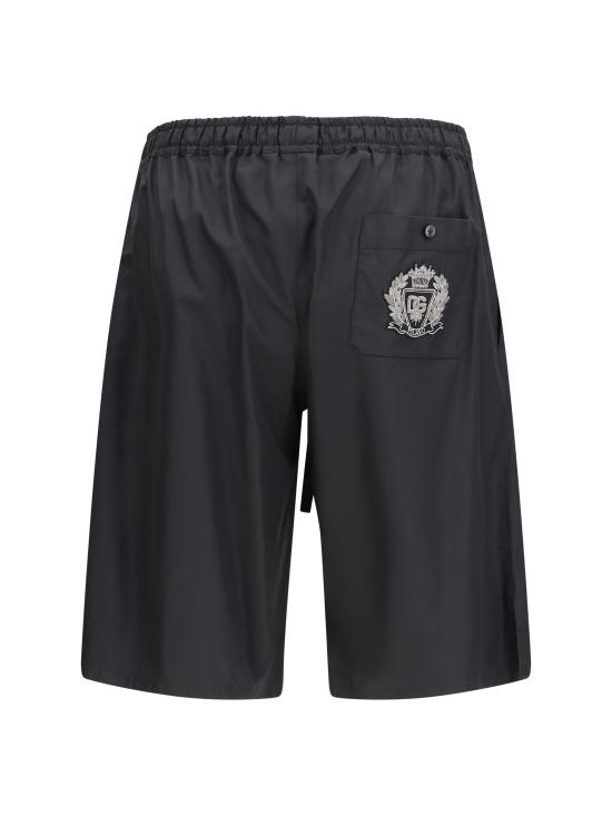 26SS 돌체앤가바나 숏팬츠 GV37AZGK278 N0000 BLACK - DOLCE & GABBANA