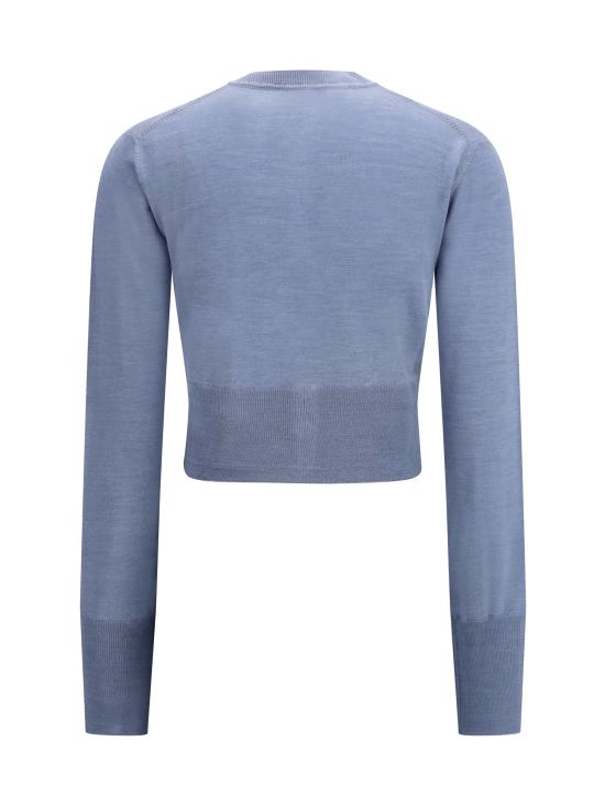 26SS 비비안웨스트우드 베아 크롭드 가디건 1803002UY001A K402 LIGHT BLUE - VIVIENNE WESTWOOD