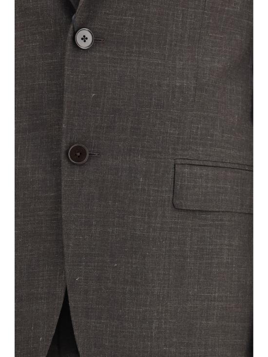 26SS 에르메네질도제냐 수트 세트 350701A328QCGN7R 001 BROWN - ERMENEGILDO ZEGNA