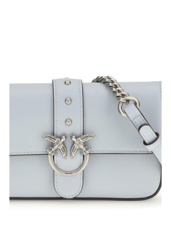 26SS 핑코 숄더백 105353A0QO E37O LIGHT BLUE - PINKO