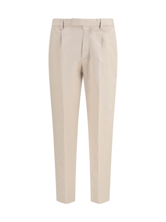 26SS 에르메네질도제냐 스트레이트 팬츠 UHI05A3TP45K01R 001 BEIGE