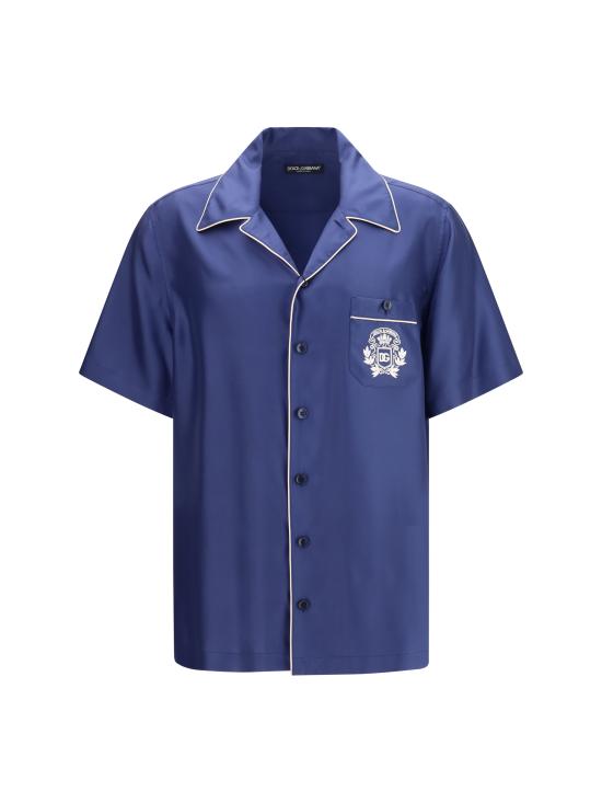 26SS 돌체앤가바나 긴팔 셔츠 G5KS3ZGK254 B0065 BLUE