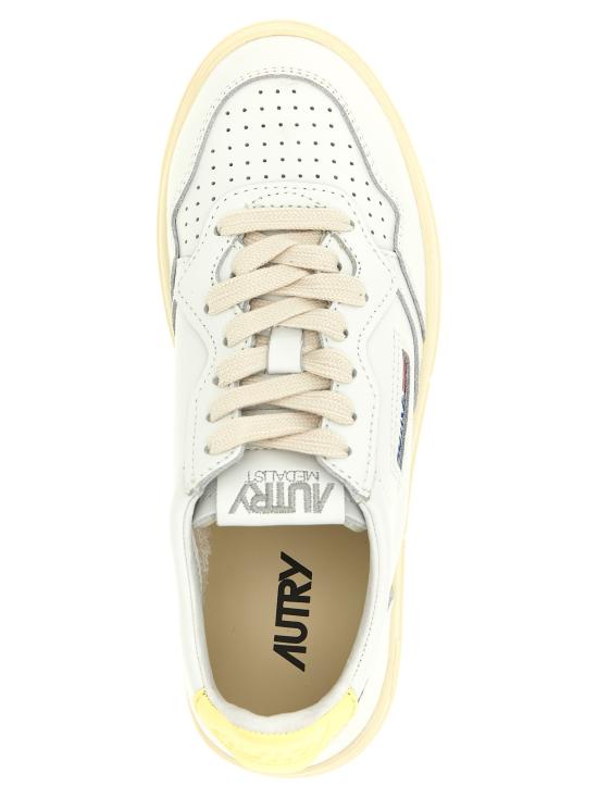 26SS 오트리 메달리스트 로우 스니커즈 AULWLL09 Yellow - AUTRY