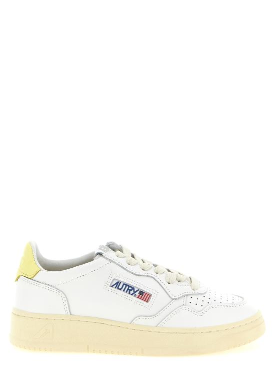 26SS 오트리 메달리스트 로우 스니커즈 AULWLL09 Yellow
