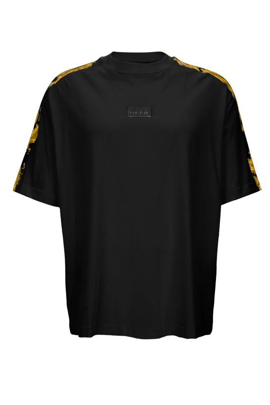 26SS 베르사체 반팔 티셔츠 80GAH610 JS543G89 Black