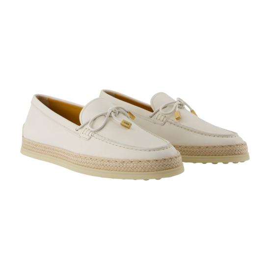 26SS 토즈 플랫 슈즈 XXW92K0JV70N6MB015 ivory - TODS