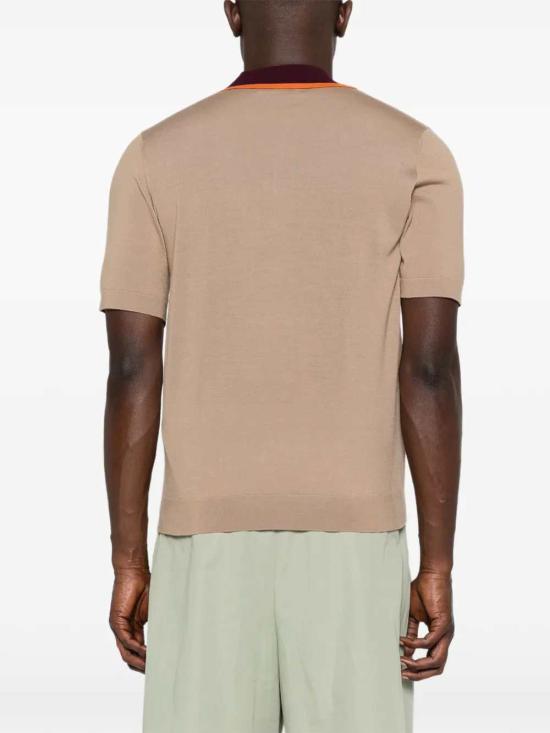 26SS 드리스 반 노튼 폴로 티셔츠 2610212103716 CAMEL 102 - DRIES VAN NOTEN