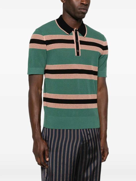 26SS 드리스 반 노튼 폴로 티셔츠 2610212183701 PINE 609 - DRIES VAN NOTEN